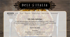 Desktop Screenshot of deli-italia.se