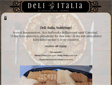 Tablet Screenshot of deli-italia.se